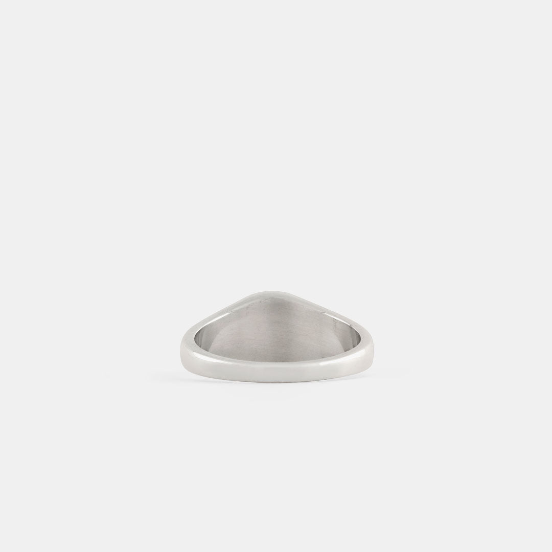 Silver Envy Signet Ring