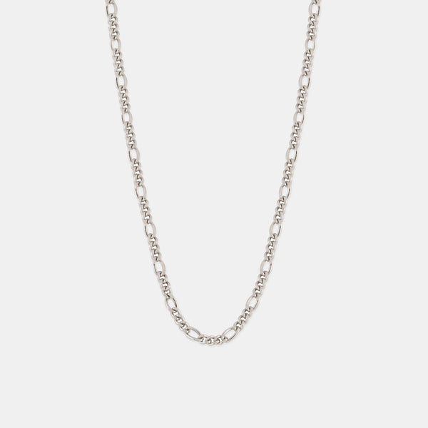 Silver Figaro Necklace