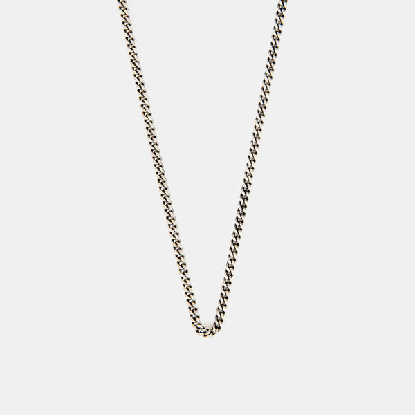 Silver Adjustable Oxidised Chain - Serge DeNimes
