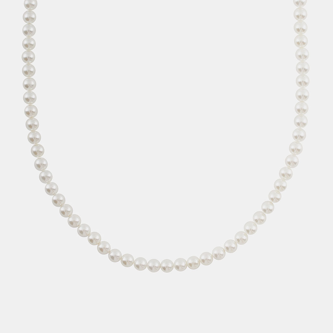 Silver Pearl Necklace – SergeDeNimes US