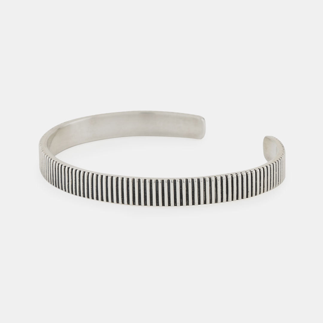 Silver Ridge Bangle