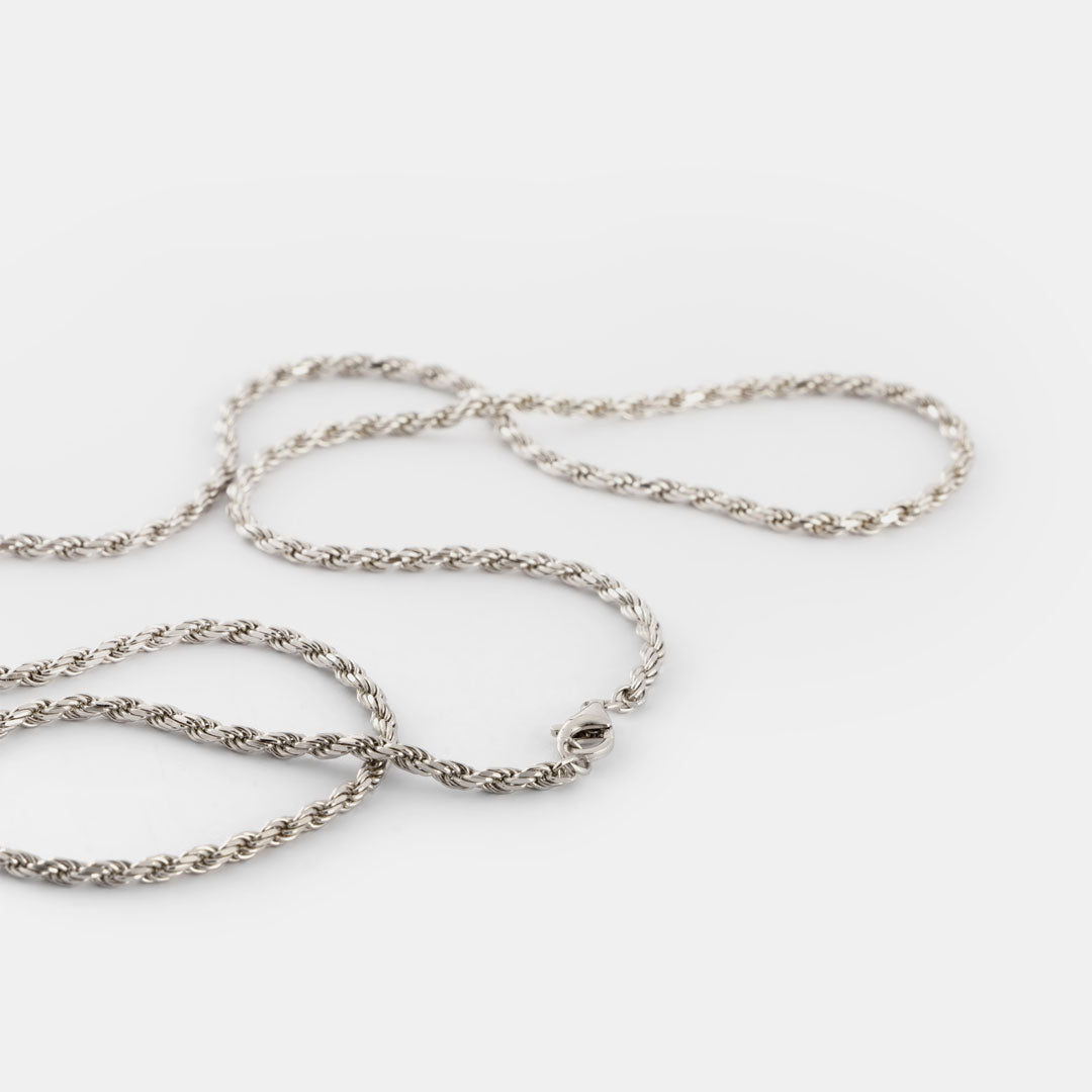 Silver Rope Necklace – SergeDeNimes US