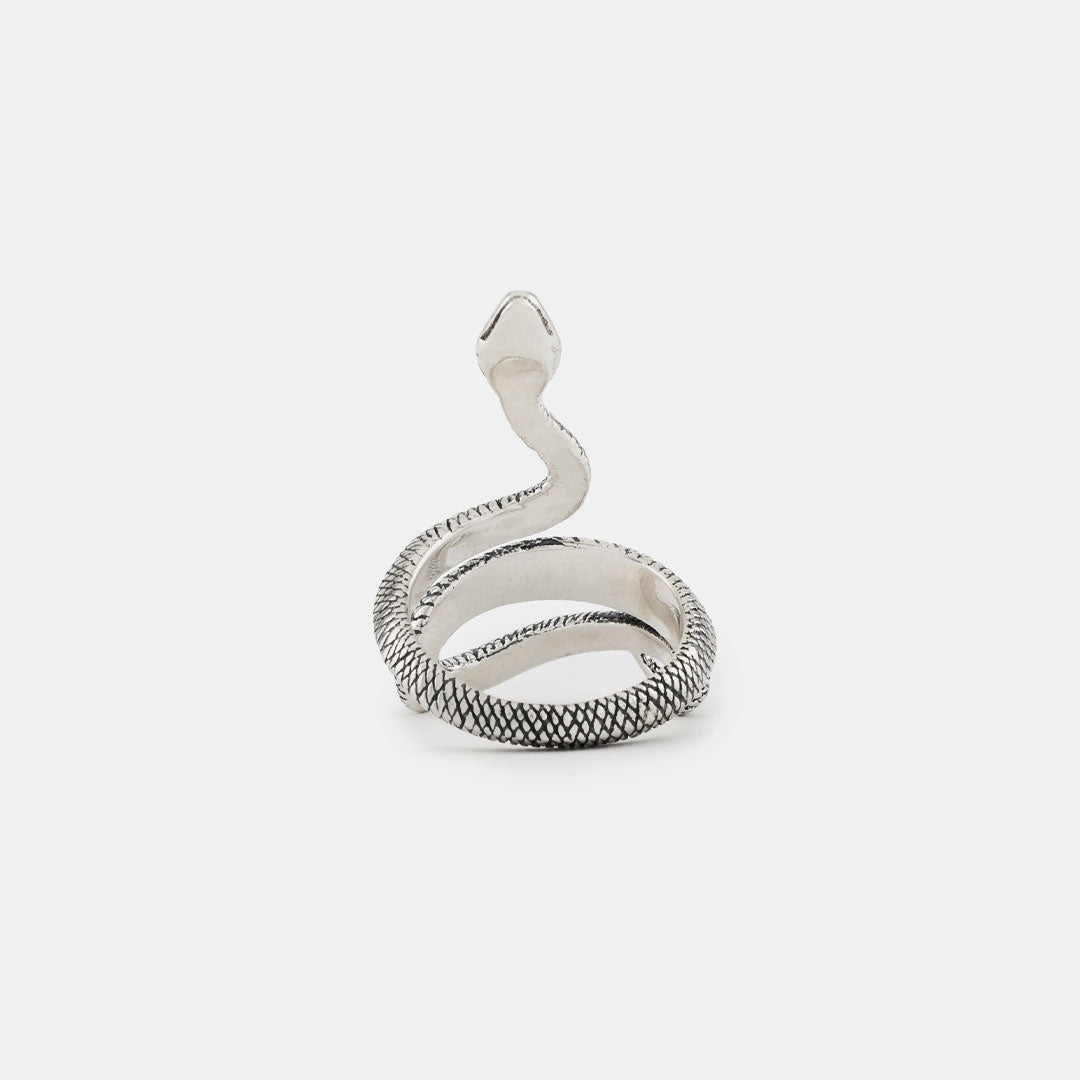 Silver Snake Ring