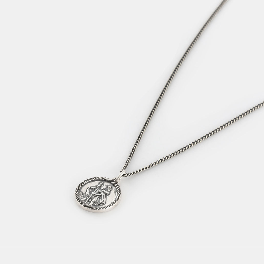 Silver St Christopher Necklace – SergeDeNimes US