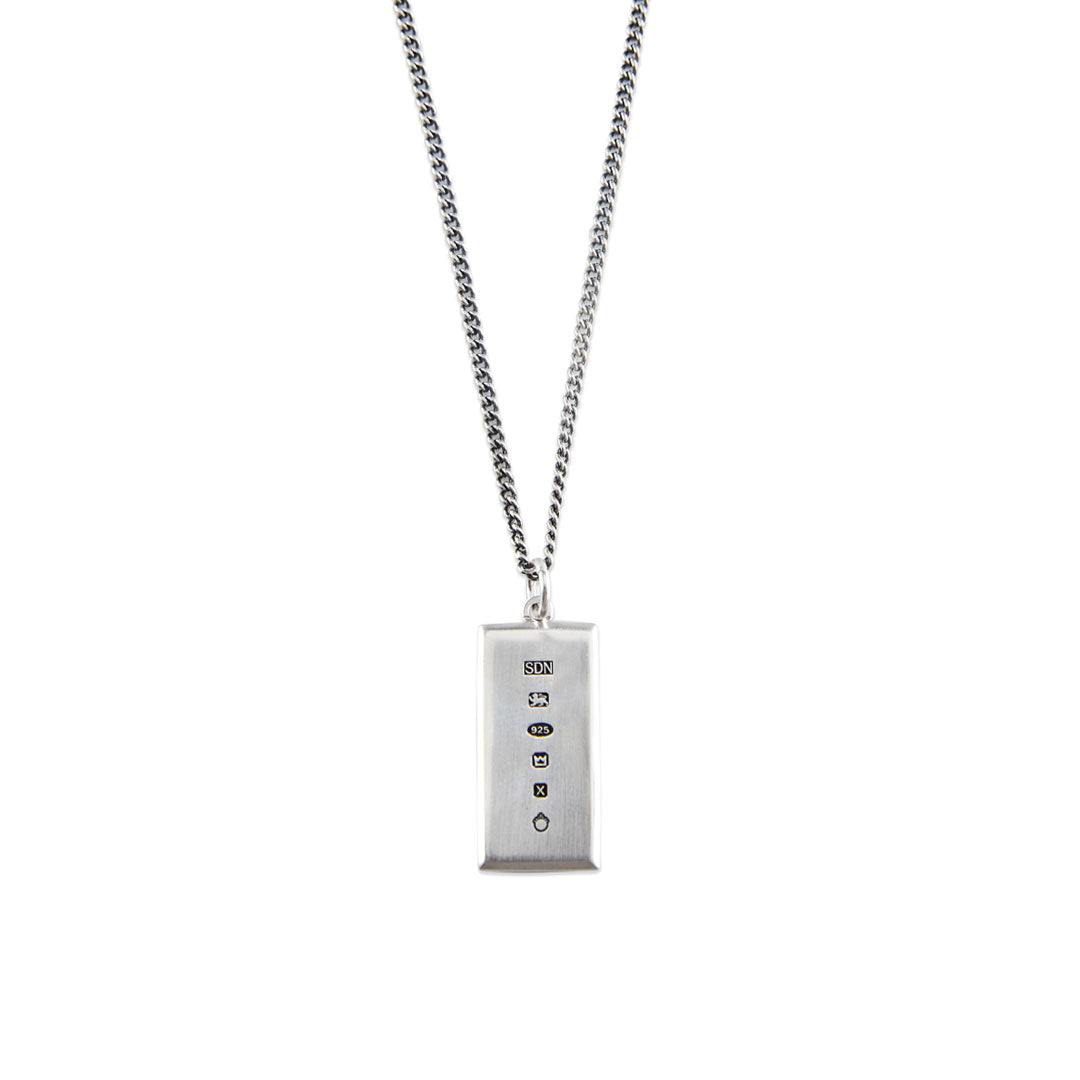 Silver Ingot Pendant Necklace – SergeDeNimes US