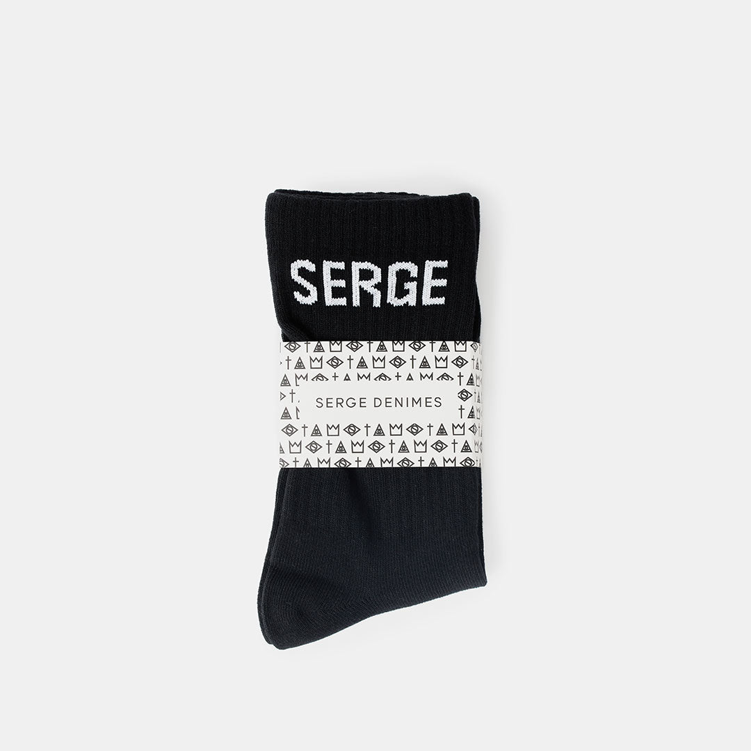 Black Serge DeNimes Socks - Serge DeNimes